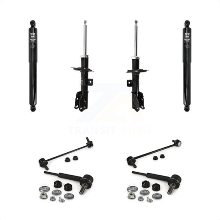 Front Rear Strut Shock & TQ Bar Link Kit (8Pc) For Chevrolet Equinox GMC Terrain KSS-107953
