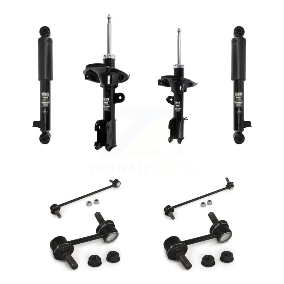 Front Rear Strut Shock & TQ sway Bar Link Kit (8Pc) For 2007-2012 Hyundai Veracruz KSS-107956