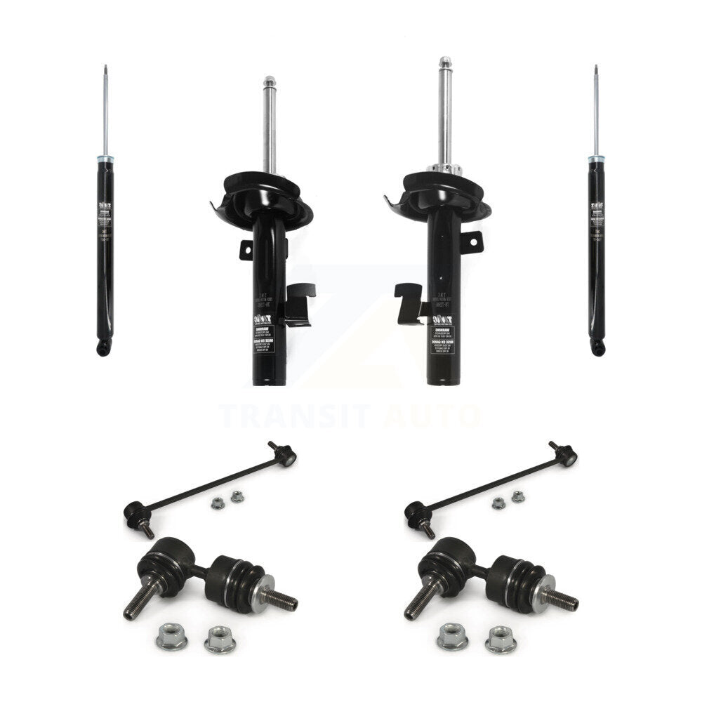 Front Rear Suspension Strut Shock & TQ sway Bar Link Kit (8Pc) For 2012-2015 Mazda 5 KSS-107958