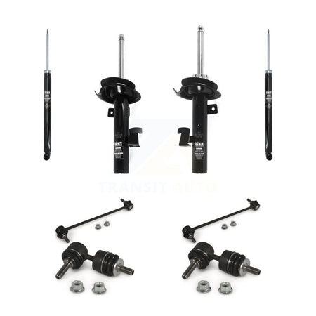 Front Rear Suspension Strut Shock & TQ sway Bar Link Kit (8Pc) For 2012-2015 Mazda 5 KSS-107958