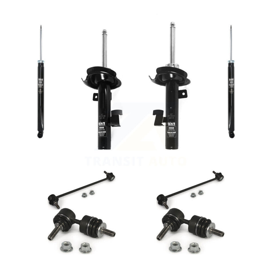 Front Rear Suspension Strut Shock & TQ sway Bar Link Kit (8Pc) For 2012-2015 Mazda 5 KSS-107958