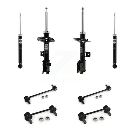Front Rear Strut Shock & TQ sway Bar Link Kit (8Pc) For Hyundai Tucson Kia Sportage KSS-107960
