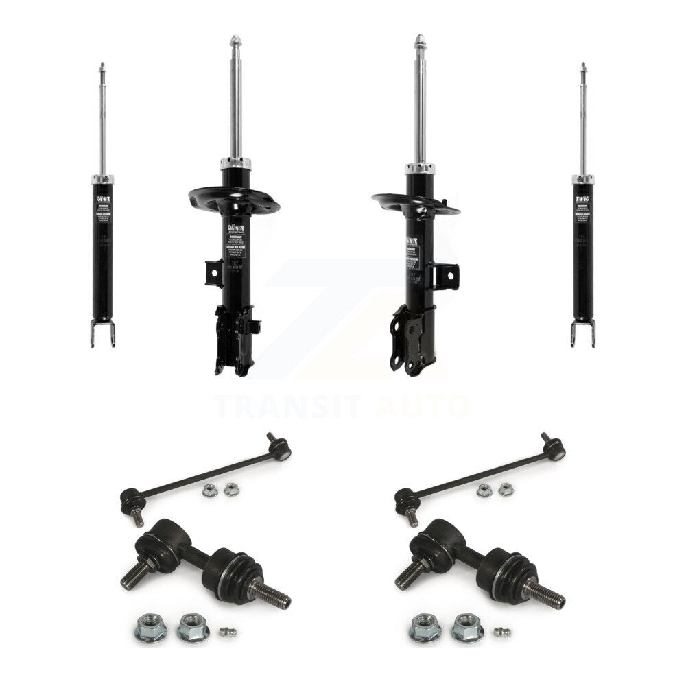 Front Rear Strut Shock & TQ sway Bar Link Kit (8Pc) For Hyundai Tucson Kia Sportage KSS-107963