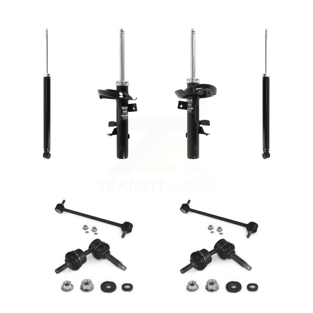 Front Rear Suspension Strut Shock & TQ sway Bar Link Kit (8Pc) For Ford C-Max KSS-107967