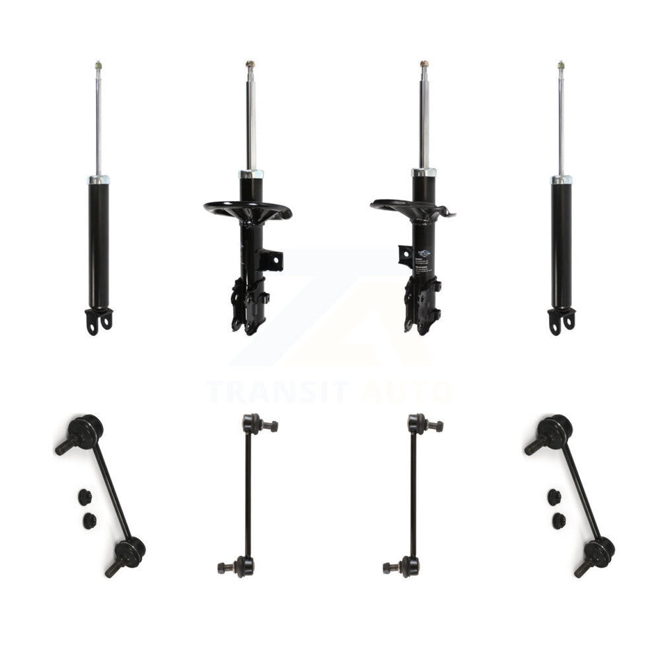 Front Rear Strut Shock & TQ sway Bar Link Kit (8Pc) For Kia Rondo Optima Magentis KSS-107968