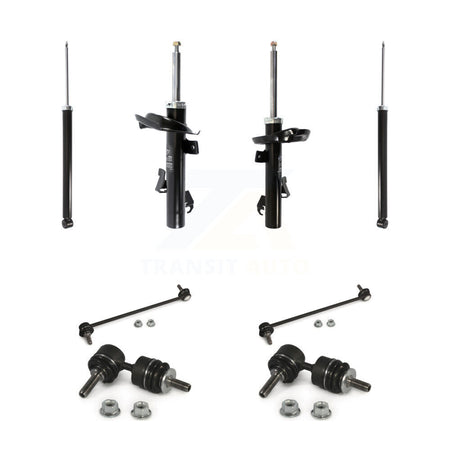 Front Rear Suspension Strut Shock & TQ sway Bar Link Kit (8Pc) For Volvo S40 C30 V50 KSS-107973