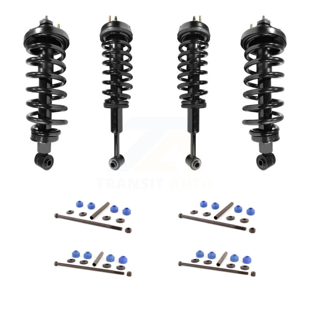 Front Rear Complete suspension Strut & TOR sway Bar Link Kit For Mercury Mountaineer KSS-107980