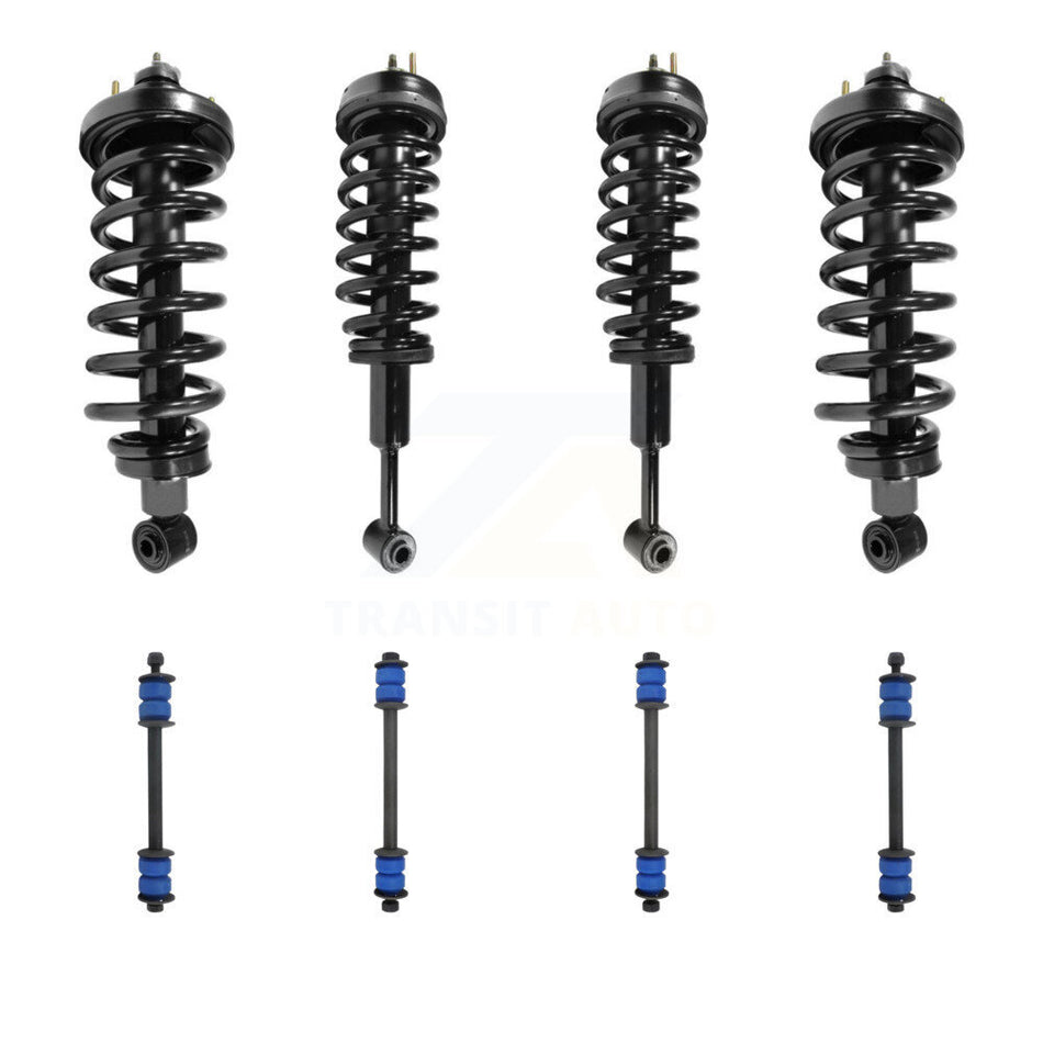 Front Rear Complete suspension Strut & TOR sway Bar Link Kit For Mercury Mountaineer KSS-107980