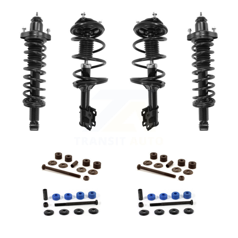 Front Rear Complete suspension Strut & TOR sway Bar Link Kit For Mitsubishi Lancer KSS-107984