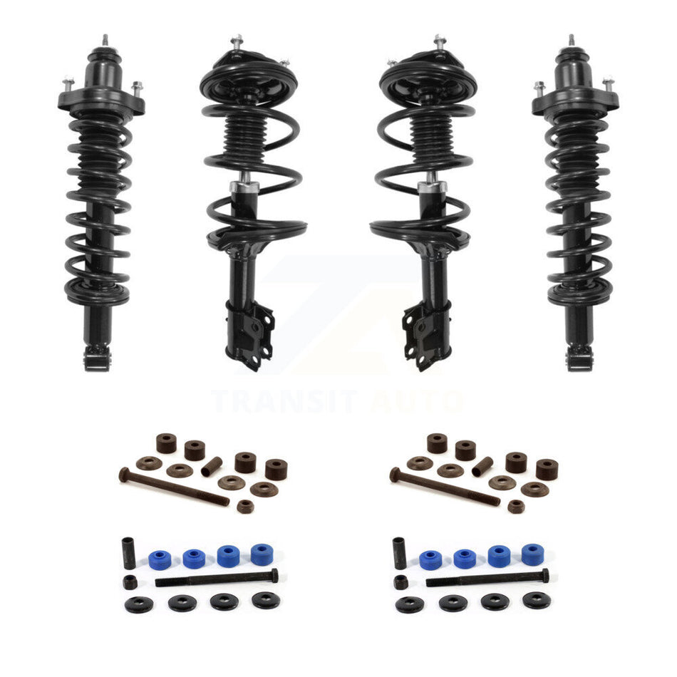 Front Rear Complete suspension Strut & TOR sway Bar Link Kit For Mitsubishi Lancer KSS-107984