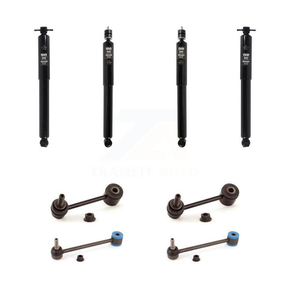 Front Rear suspension Shock & TOR sway Bar Link Kit For Jeep Wrangler JK KSS-108146