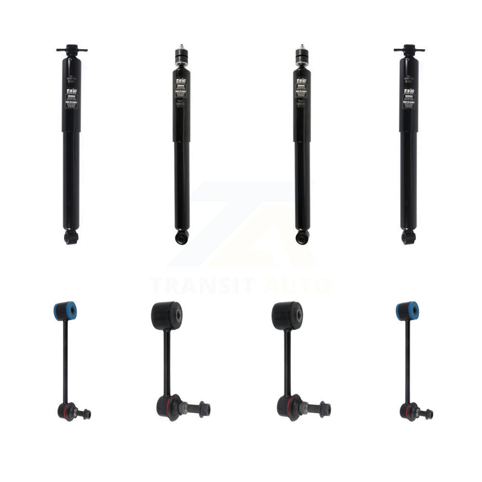 Front Rear suspension Shock & TOR sway Bar Link Kit For Jeep Wrangler JK KSS-108146