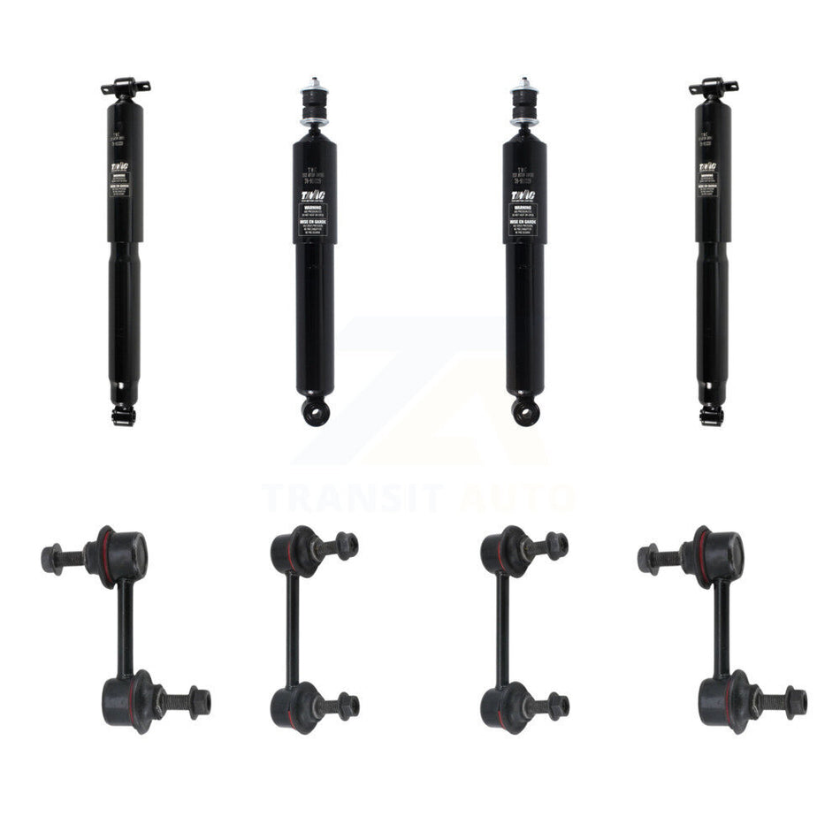 Front Rear Shock & TOR sway Bar Link Kit For Chevrolet Colorado GMC Canyon Isuzu i-370 KSS-108156