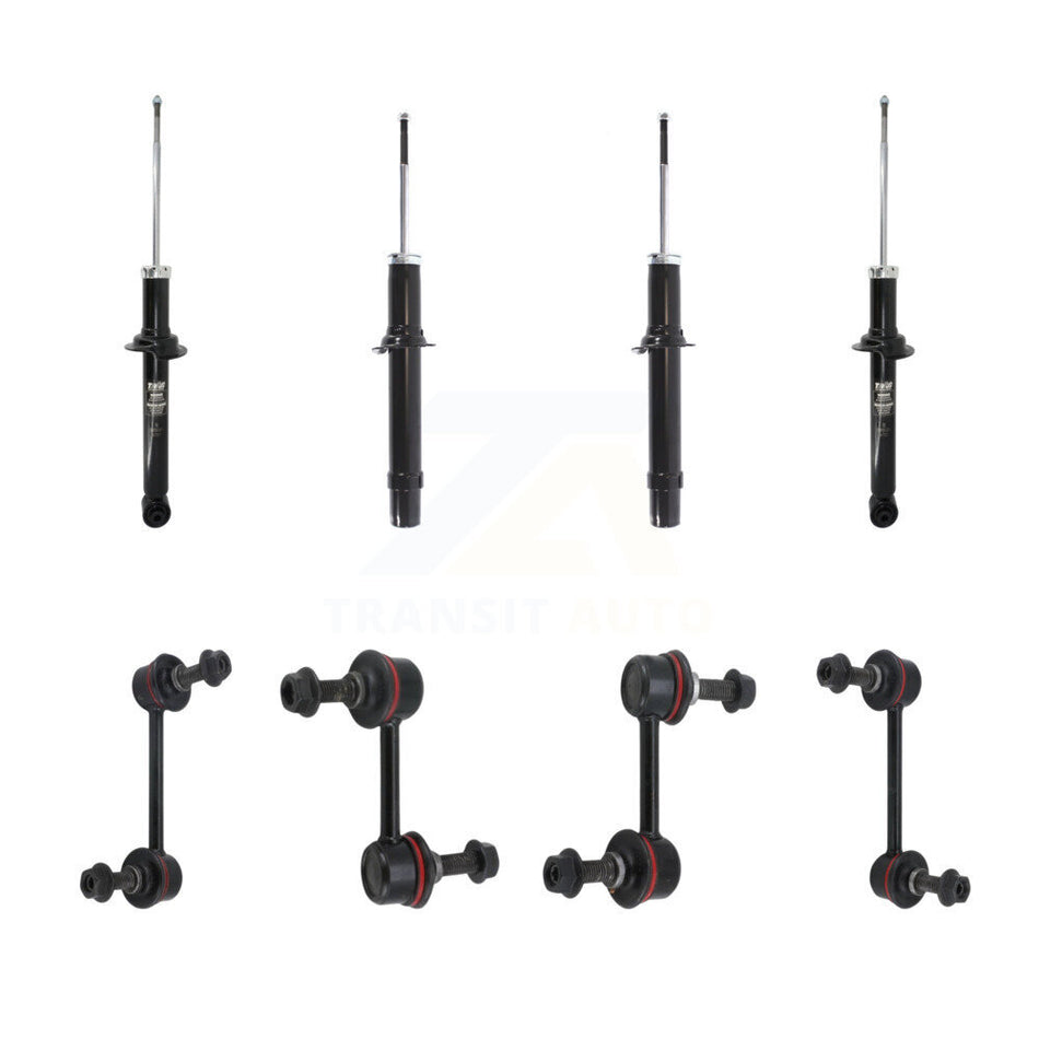 Front Rear Strut & TOR Bar Link Kit (8Pc) For 2003 Honda Accord To Chassis VIN #3C013715 KSS-108160