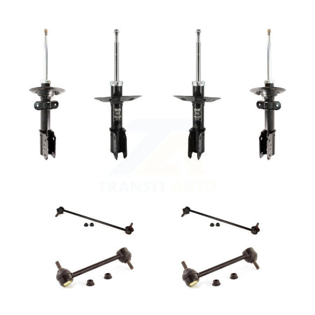 Front Rear Strut & TOR Bar Link Kit For 08-09 Buick Allure 5.3L With 16" Factory Wheels KSS-108166