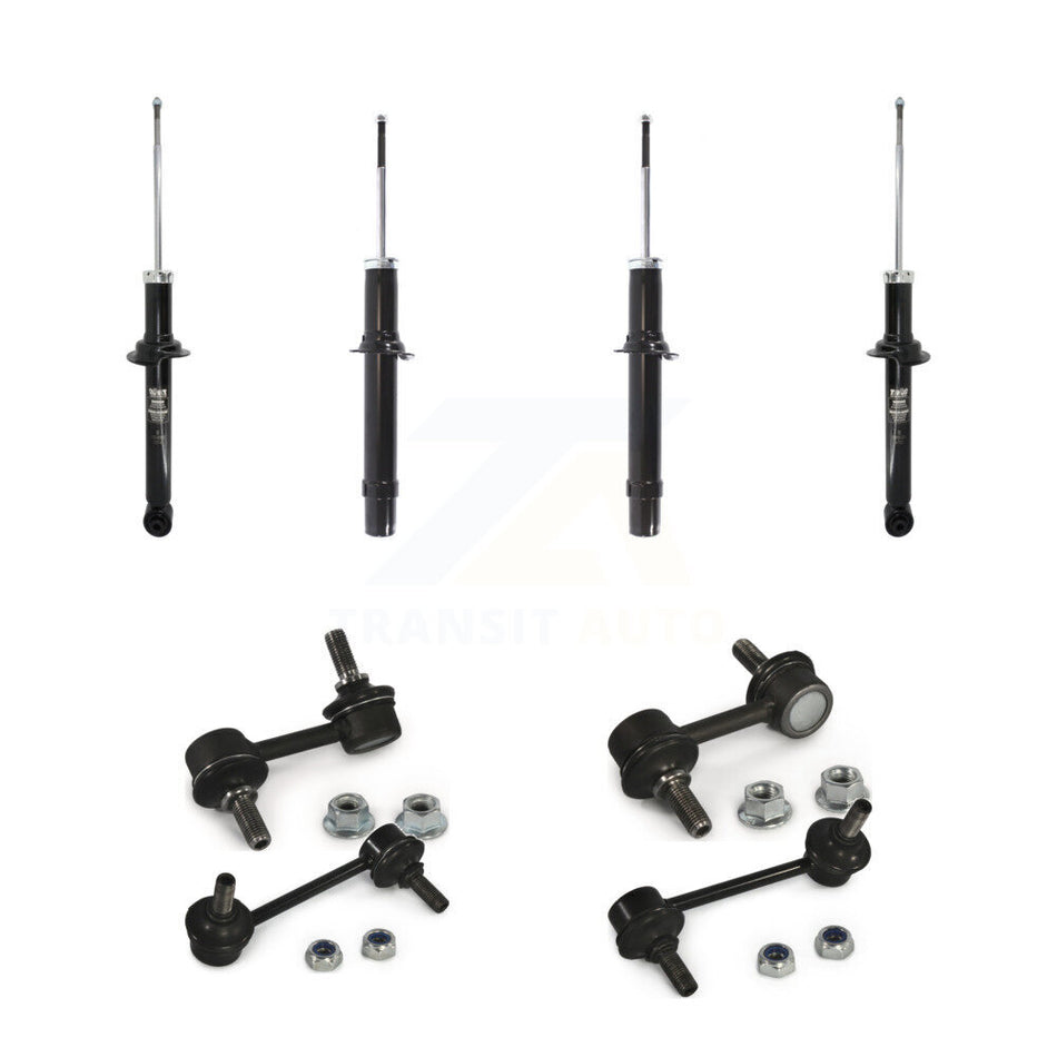 Front Rear suspension Strut & TQ sway Bar Link Kit (8Pc) For Honda Accord Acura TL KSS-108168