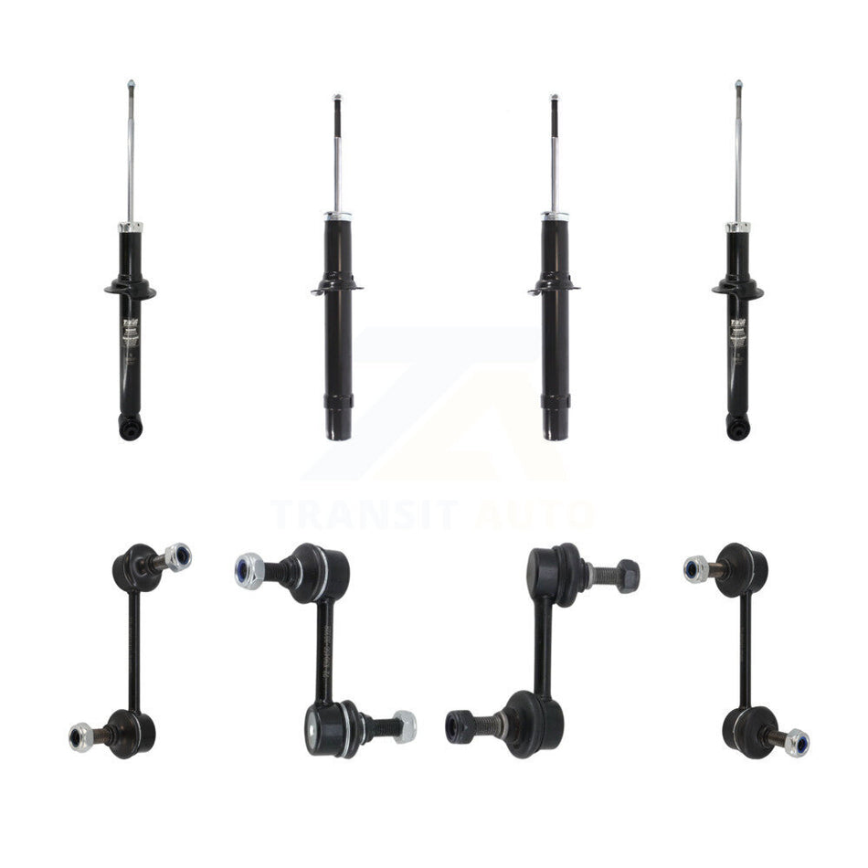 Front Rear Strut & TQ Bar Link Kit (8Pc) For 2003 Honda Accord To Chassis VIN #3C013715 KSS-108169