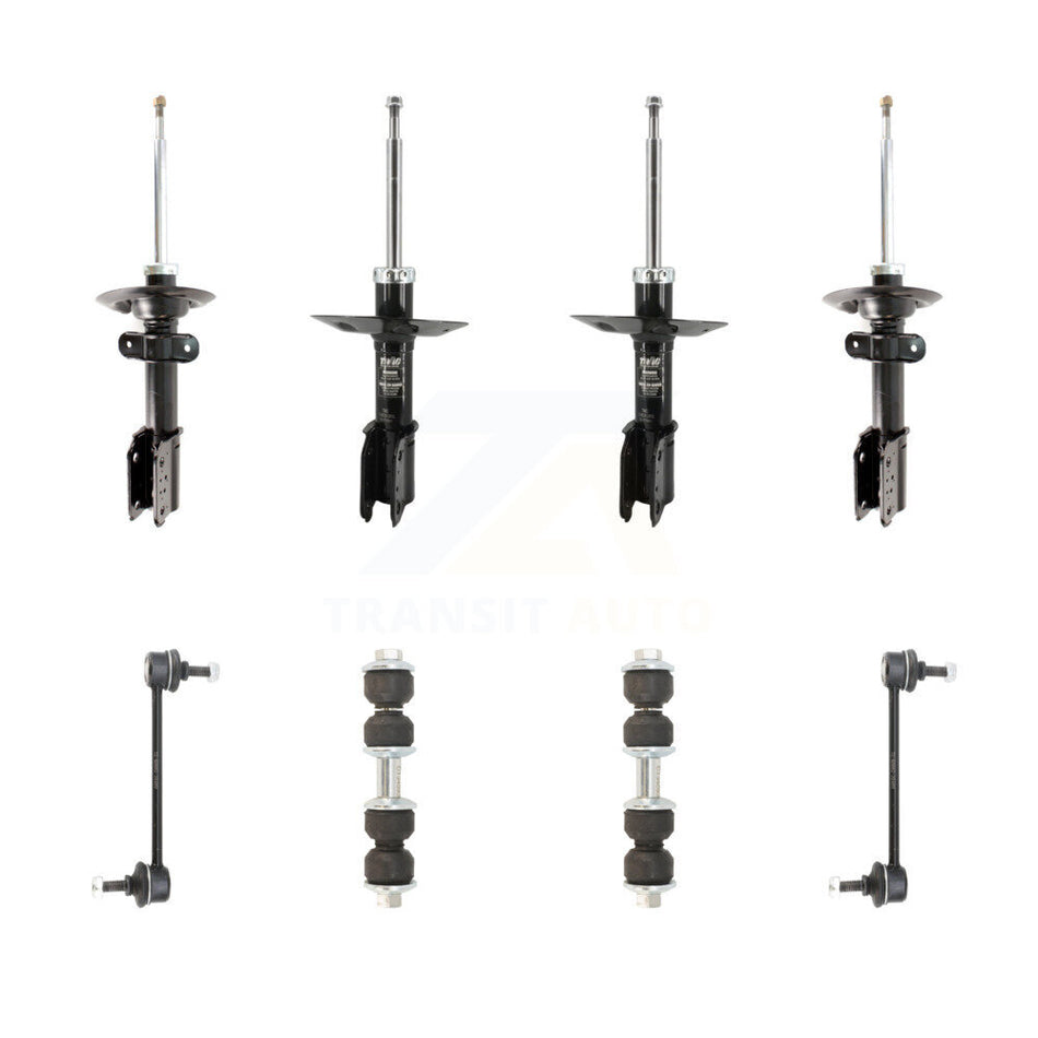 Front Rear Strut & TQ Bar Link Kit For Chevrolet Impala Buick LaCrosse Century Allure KSS-108172