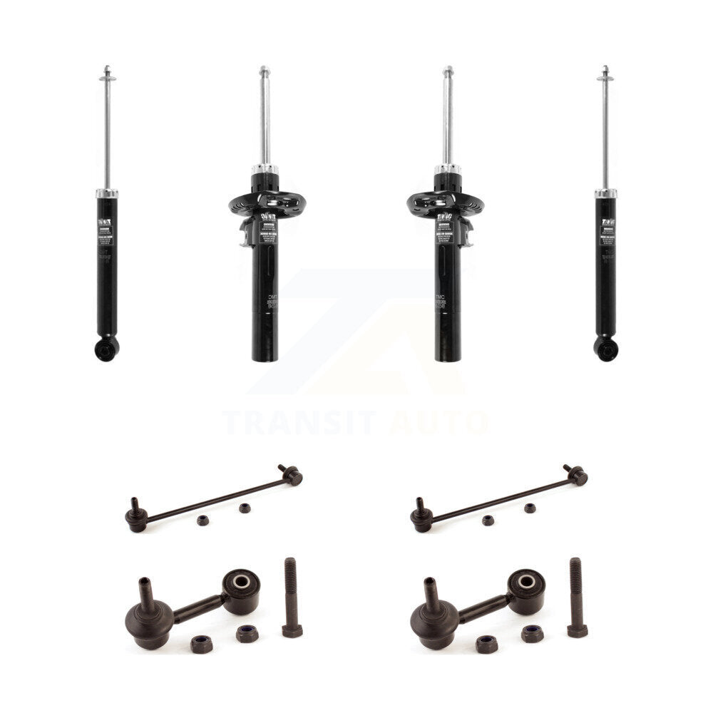 Front Rear Strut Shock & TOR sway Bar Link Kit For 2015 Volkswagen Jetta S/Base KSS-108185