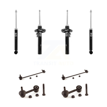 Front Rear Strut Shock & TOR sway Bar Link Kit For 2015 Volkswagen Jetta S/Base KSS-108185