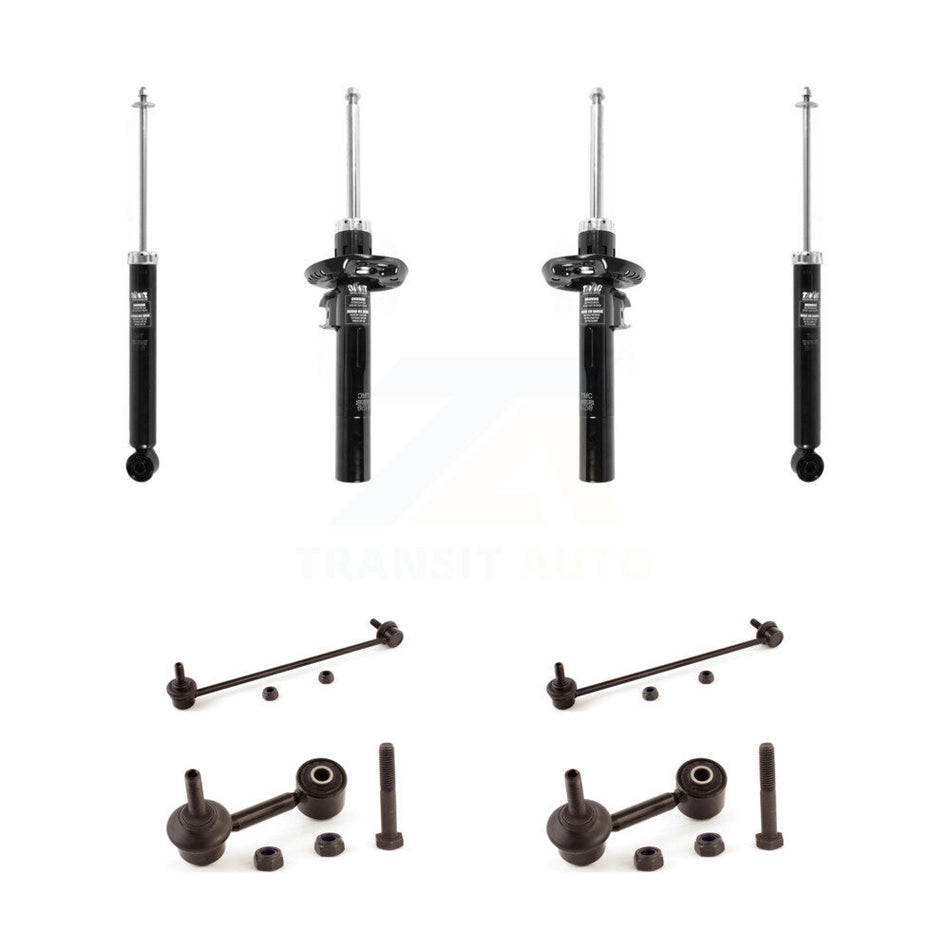 Front Rear Strut Shock & TOR sway Bar Link Kit For 2015 Volkswagen Jetta S/Base KSS-108185