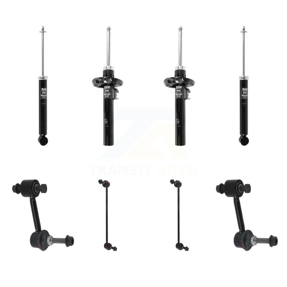Front Rear Strut Shock & TOR sway Bar Link Kit For 2015 Volkswagen Jetta S/Base KSS-108185