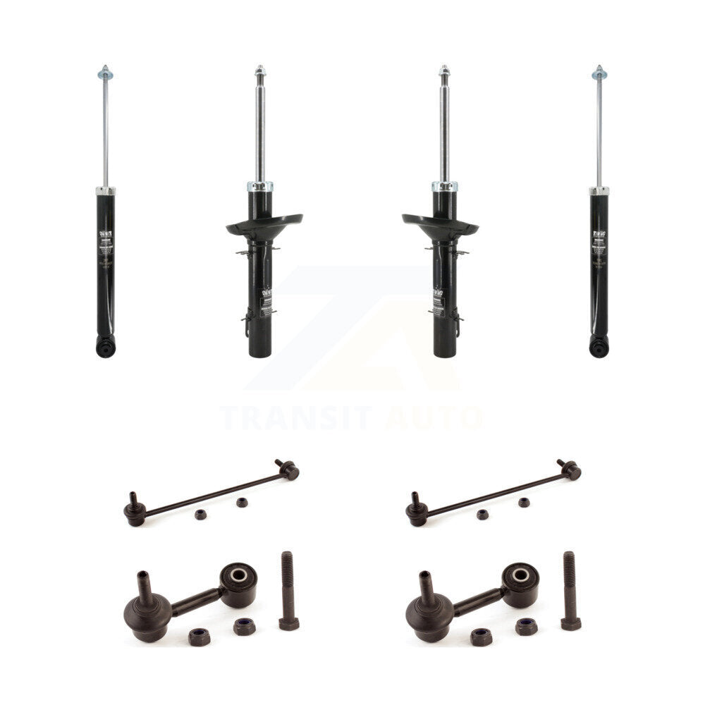 Front Rear Strut Shock & TOR sway Bar Link Kit For Volkswagen Jetta Generation IV KSS-108186