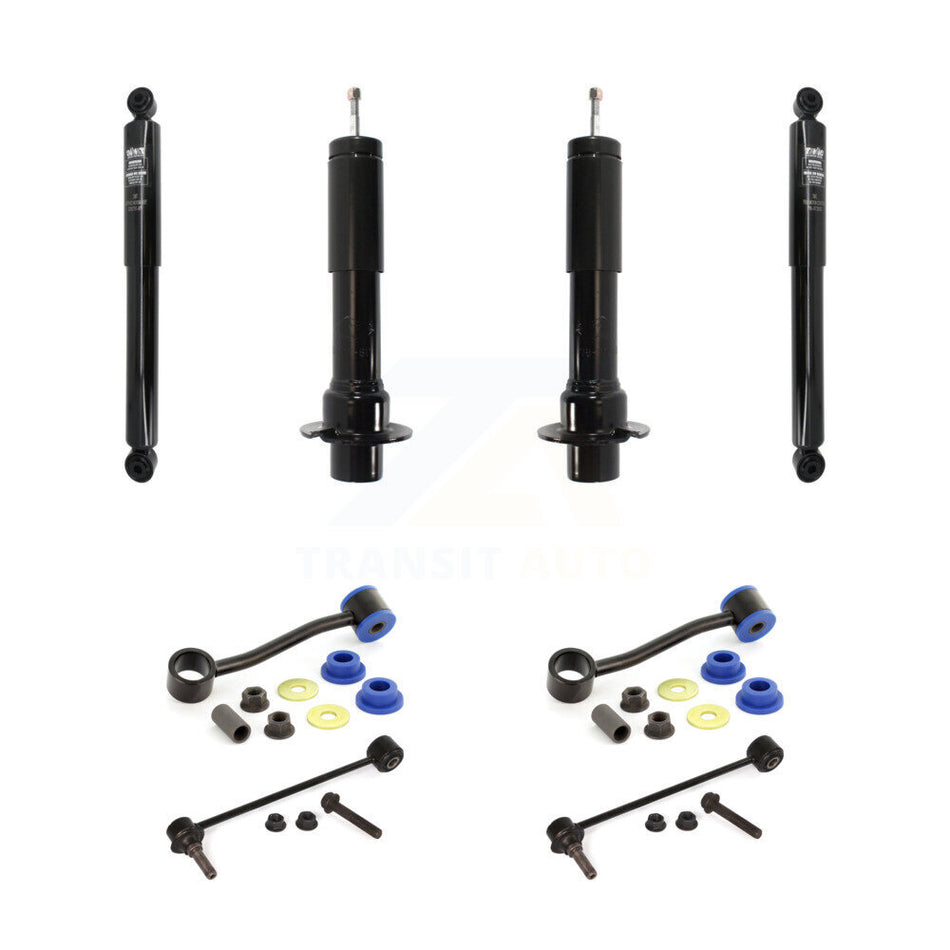 Front Rear Suspension Strut Shock & TOR Bar Link Kit For Jeep Liberty Dodge Nitro KSS-108187