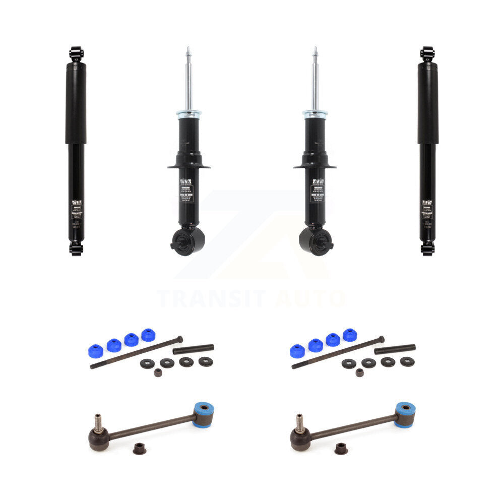 Front Rear Strut Shock & TOR Bar Link Kit For Chevrolet Avalanche GMC Tahoe Yukon XL KSS-108190