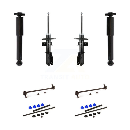 Front Rear Strut Shock & TOR Bar Link Kit For GMC Acadia Buick Enclave Chevrolet KSS-108191