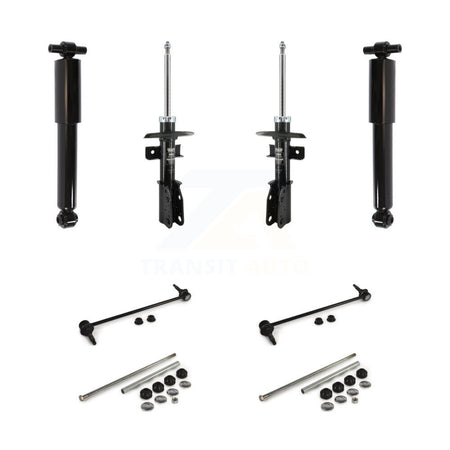 Front Rear Strut Shock & TQ sway Bar Link Kit For GMC Acadia Buick Enclave Chevrolet KSS-108194
