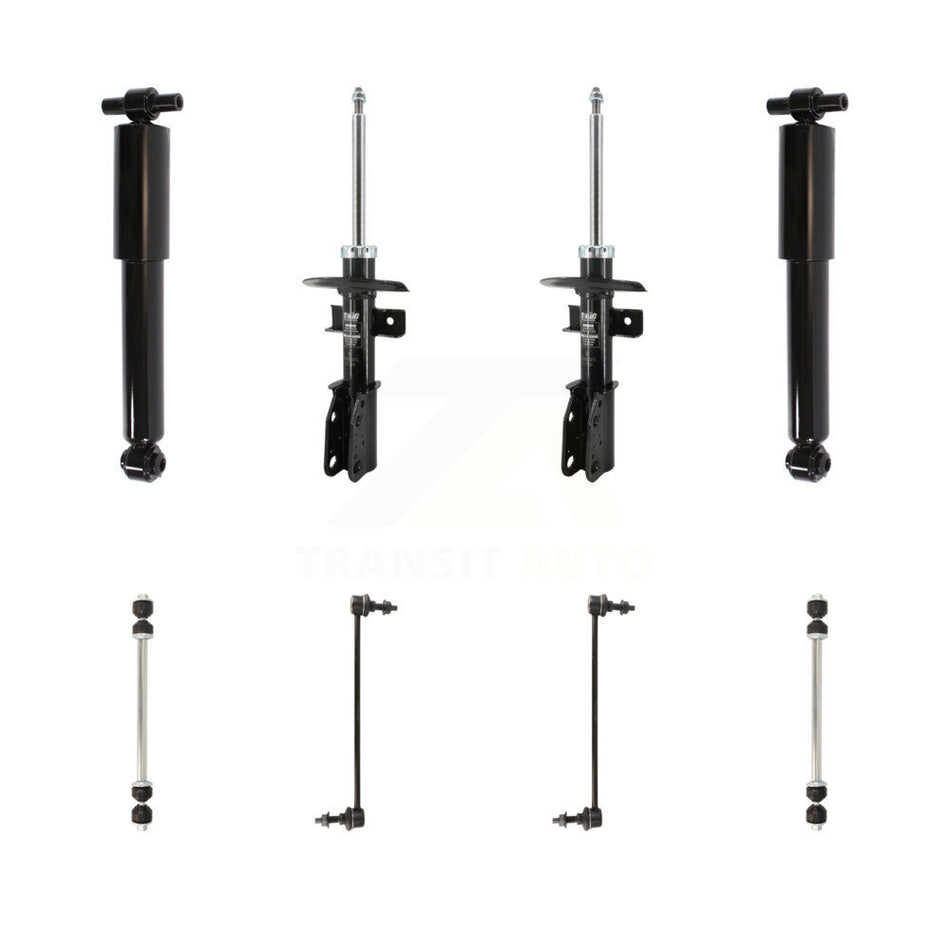 Front Rear Strut Shock & TQ sway Bar Link Kit For GMC Acadia Buick Enclave Chevrolet KSS-108194
