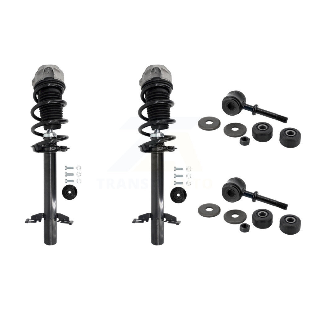 Front Complete Shock Assembly And TOR Link Kit For 2014-2023 Ram ProMaster 2500 3500 1500 KSS-108331