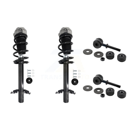 Front Complete Shock Assembly And TOR Link Kit For 2014-2023 Ram ProMaster 2500 3500 1500 KSS-108331