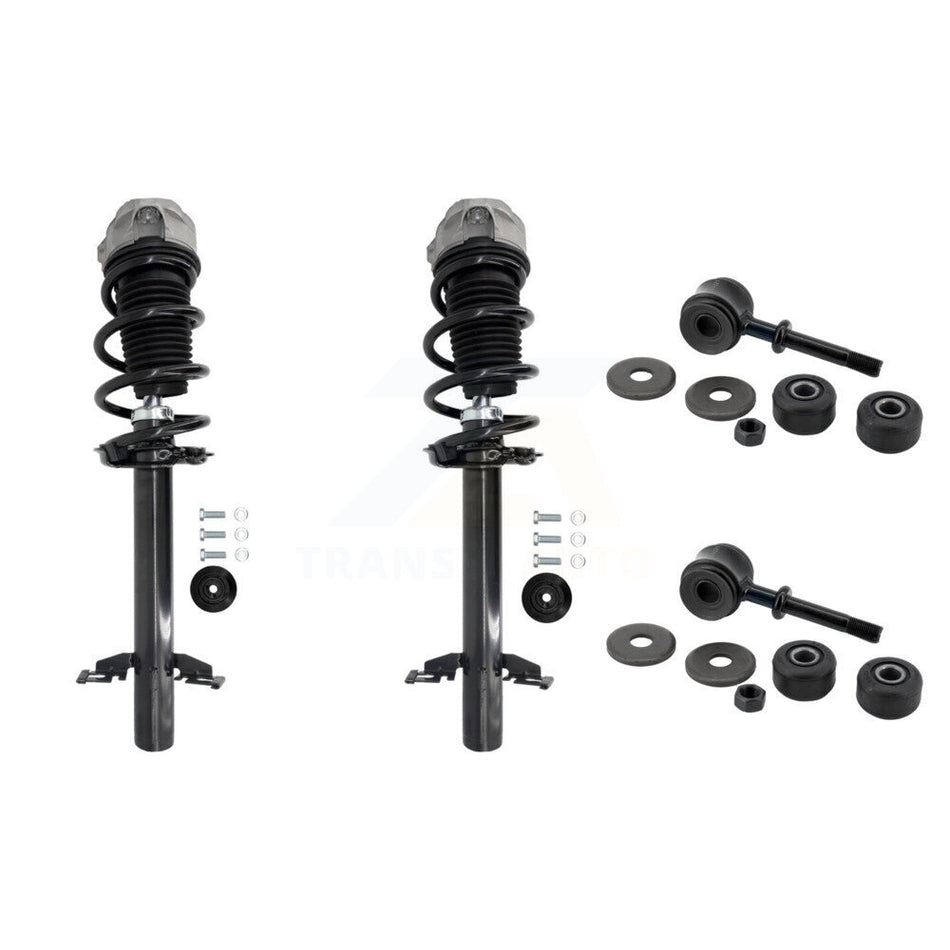 Front Complete Shock Assembly And TOR Link Kit For 2014-2023 Ram ProMaster 2500 3500 1500 KSS-108331