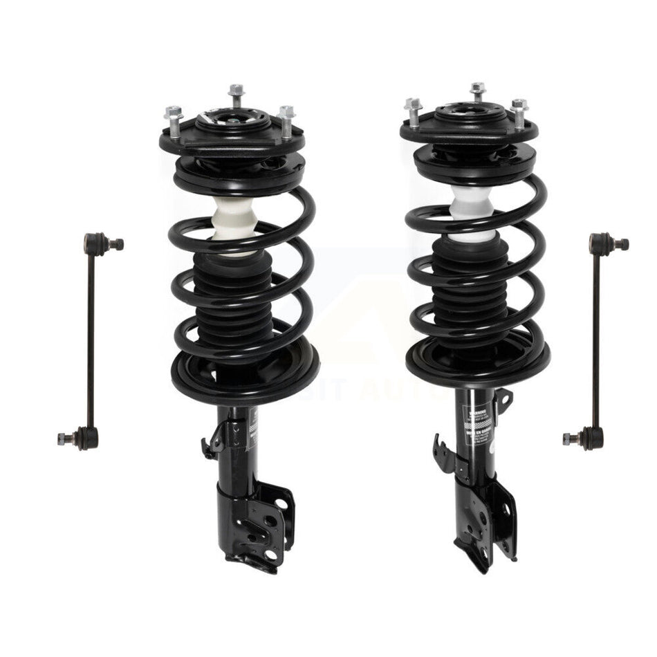 Front Complete Shock Assembly And TQ Link Kit For Toyota Corolla Matrix Pontiac Vibe KT7-100002