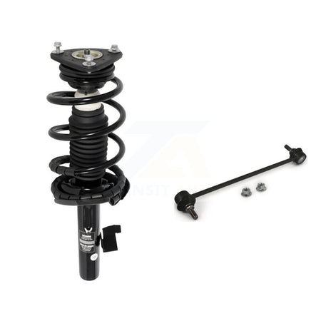Front Right Complete Shock Assembly & TQ Link Kit For Mazda 3 5 Excludes MazdaSpeed Model KT7-100013