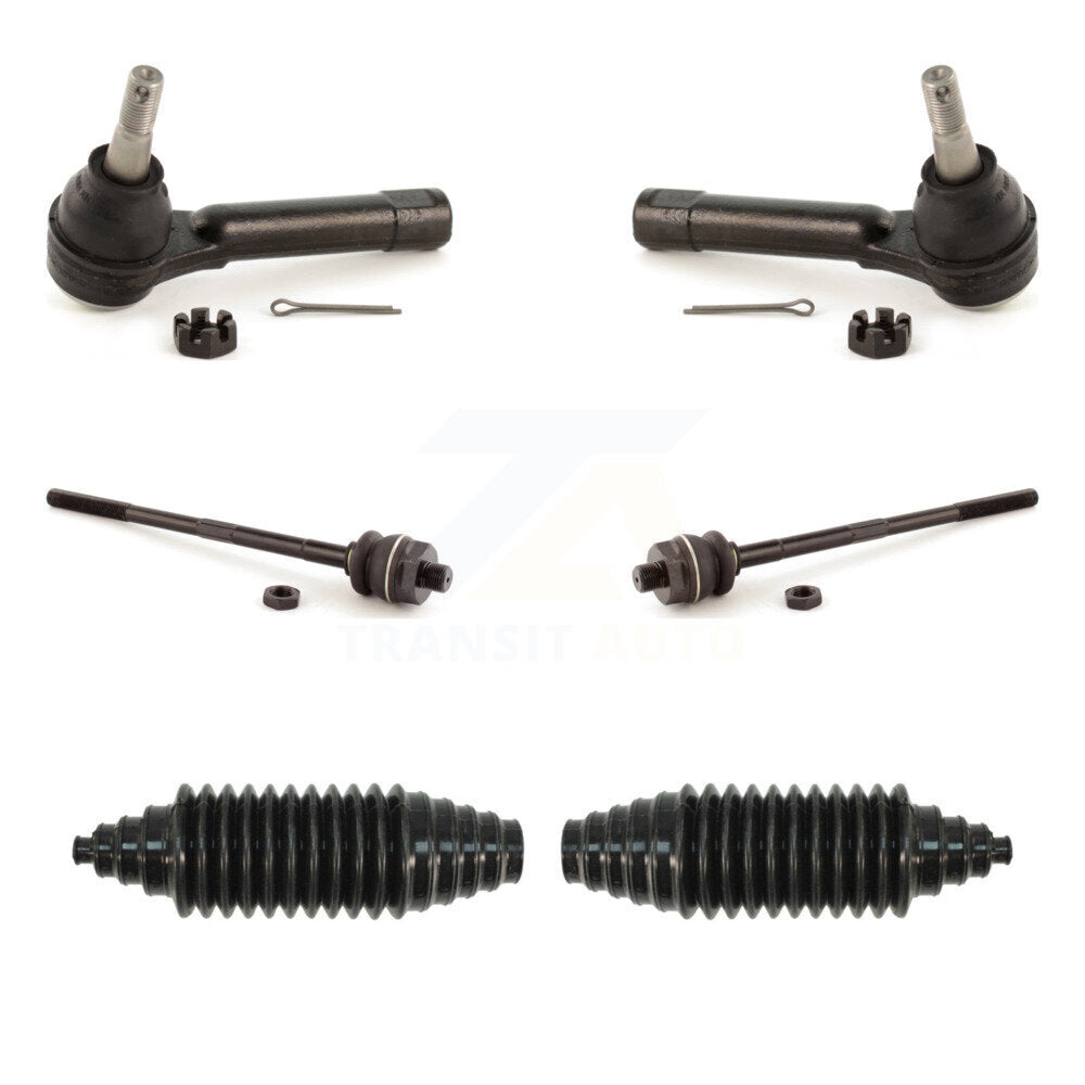 Front Tie Rod End & Boot Kit For Chevrolet GMC Silverado 1500 Sierra Avalanche Yukon XL KTB-100005