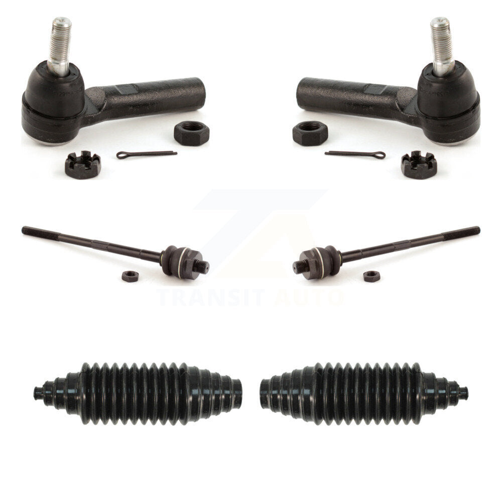 Front Tie Rod End & Boot Kit For Chevrolet GMC Sierra 2500 HD Silverado 3500 Classic H2 KTB-100006