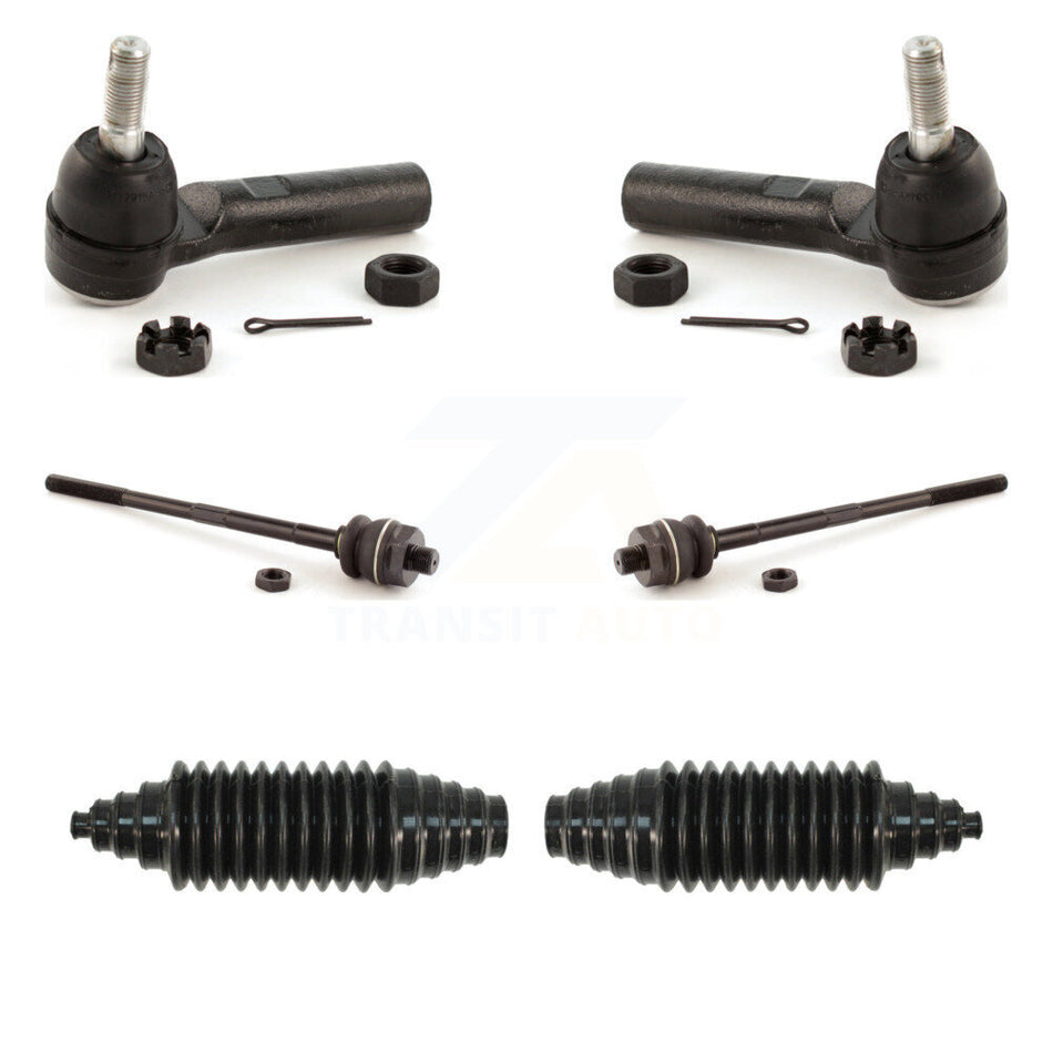 Front Tie Rod End & Boot Kit For Chevrolet GMC Sierra 2500 HD Silverado 3500 Classic H2 KTB-100006