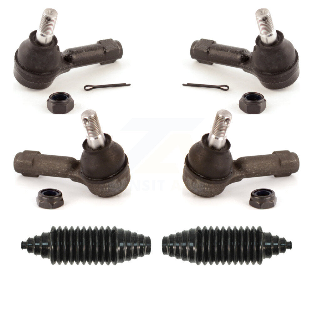 Front Steering Tie Rod End & Boot Kit For Nissan Xterra Frontier KTB-100008