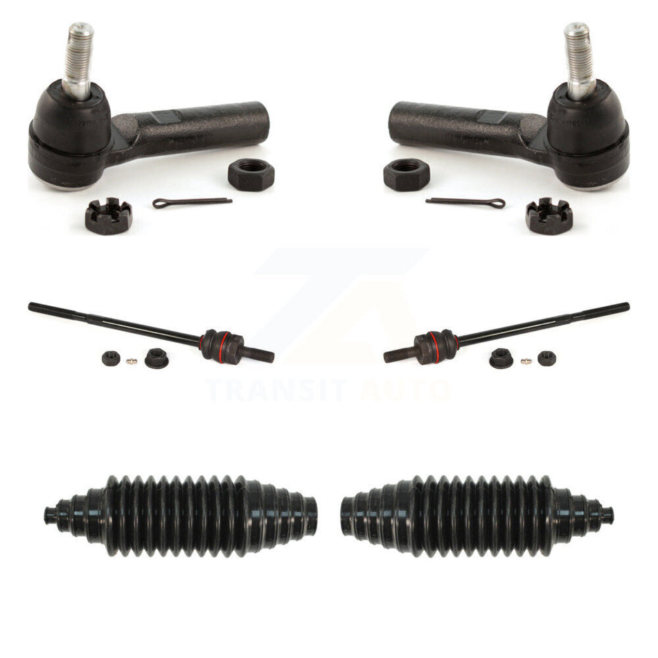Front Steering Tie Rod End & Boot Kit For GMC Chevrolet Savana 2500 Express 3500 4500 KTB-100009
