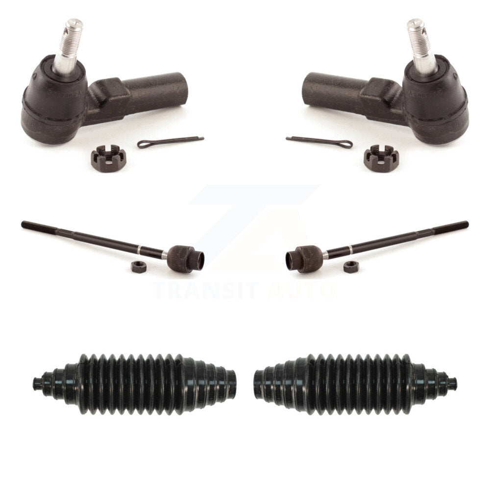 Front Tie Rod End & Boot Kit For Cadillac DeVille Pontiac Bonneville Oldsmobile Aurora KTB-100016