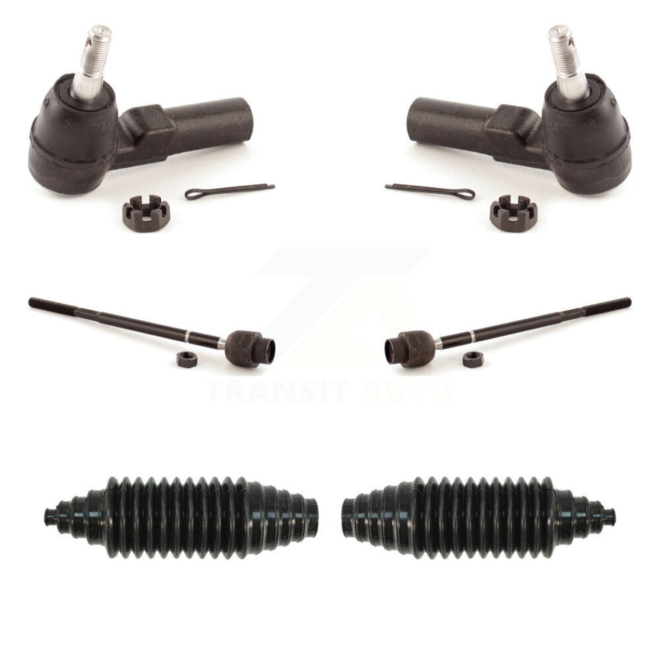 Front Tie Rod End & Boot Kit For Cadillac DeVille Pontiac Bonneville Oldsmobile Aurora KTB-100016