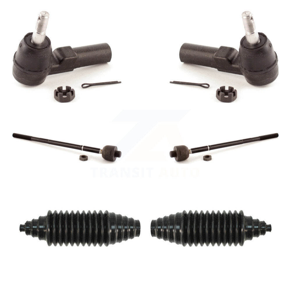 Front Tie Rod End & Boot Kit For Buick Lucerne Cadillac LeSabre DTS DeVille Seville Park KTB-100020