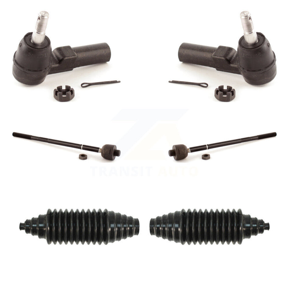 Front Tie Rod End & Boot Kit For Buick Lucerne Cadillac LeSabre DTS DeVille Seville Park KTB-100020