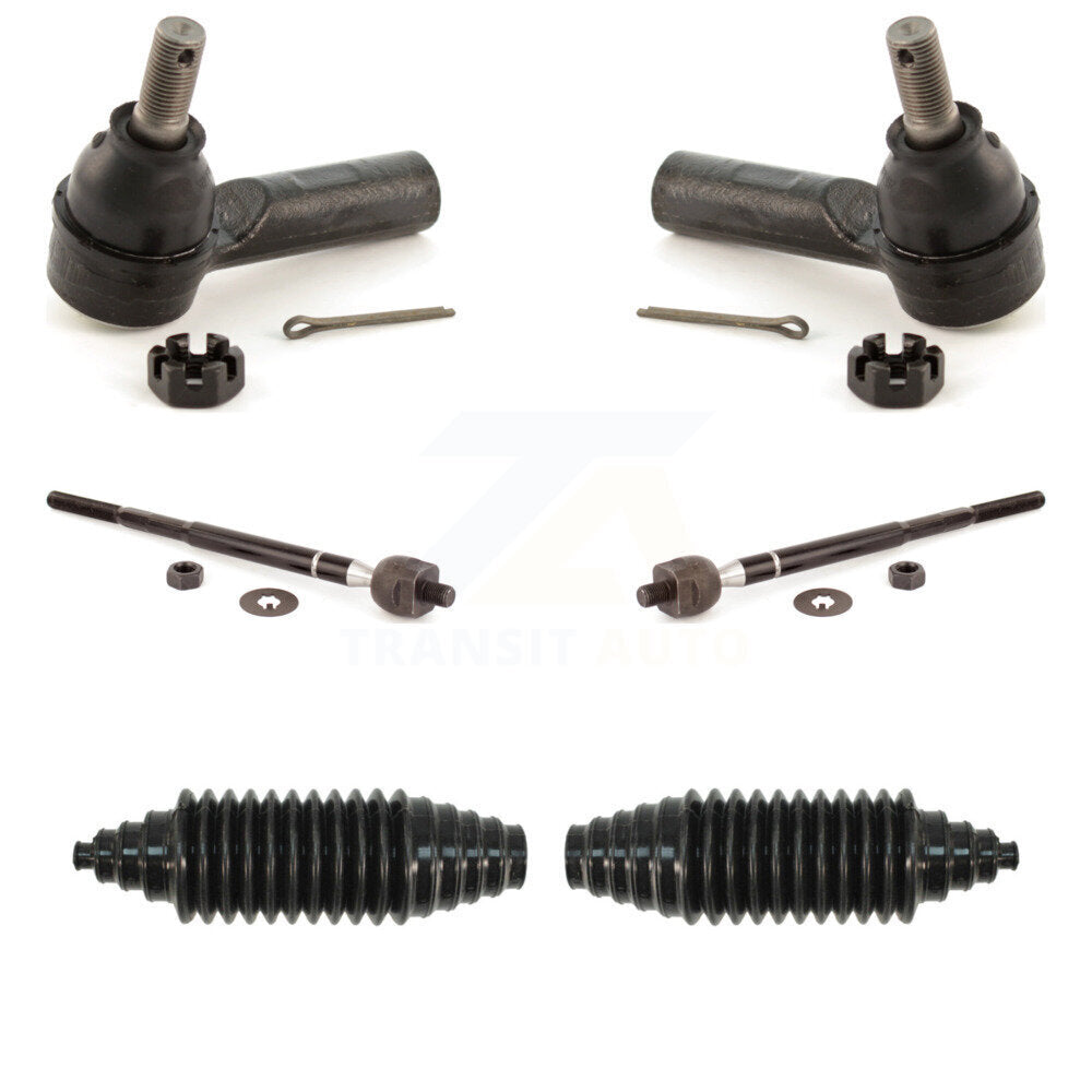 Front Steering Tie Rod End & Boot Kit For Toyota Corolla RAV4 Prizm Geo Chevrolet KTB-100025