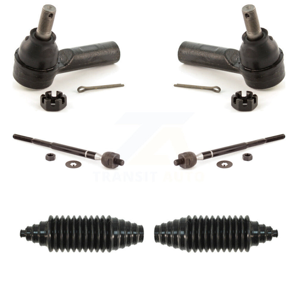 Front Steering Tie Rod End & Boot Kit For Toyota Corolla RAV4 Prizm Geo Chevrolet KTB-100025