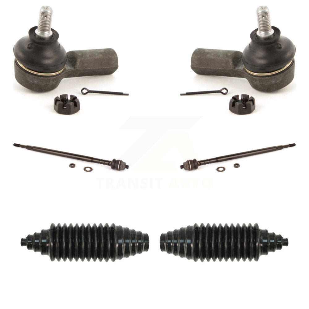 Front Steering Tie Rod End & Boot Kit For 2001-2005 Honda Civic Acura EL KTB-100043