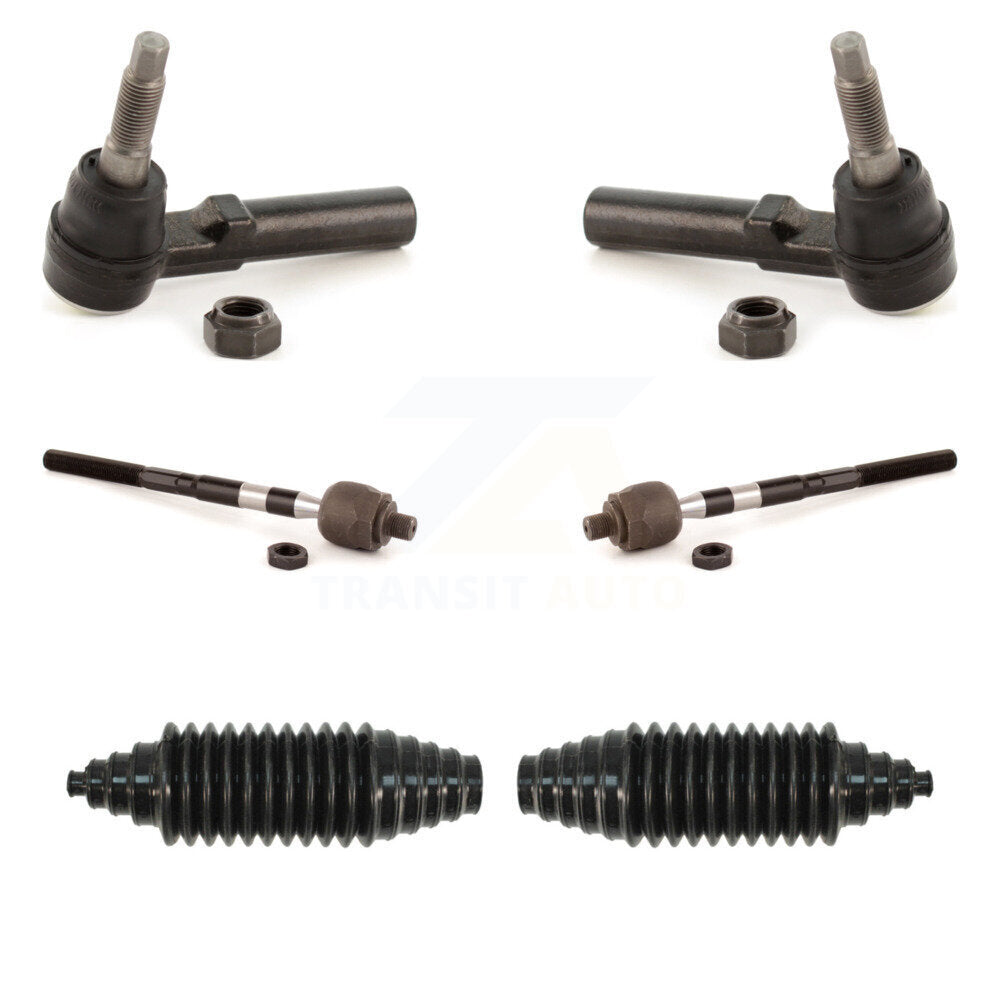 Front Steering Tie Rod End & Boot Kit For Chevrolet Colorado GMC Canyon Isuzu i-370 KTB-100067